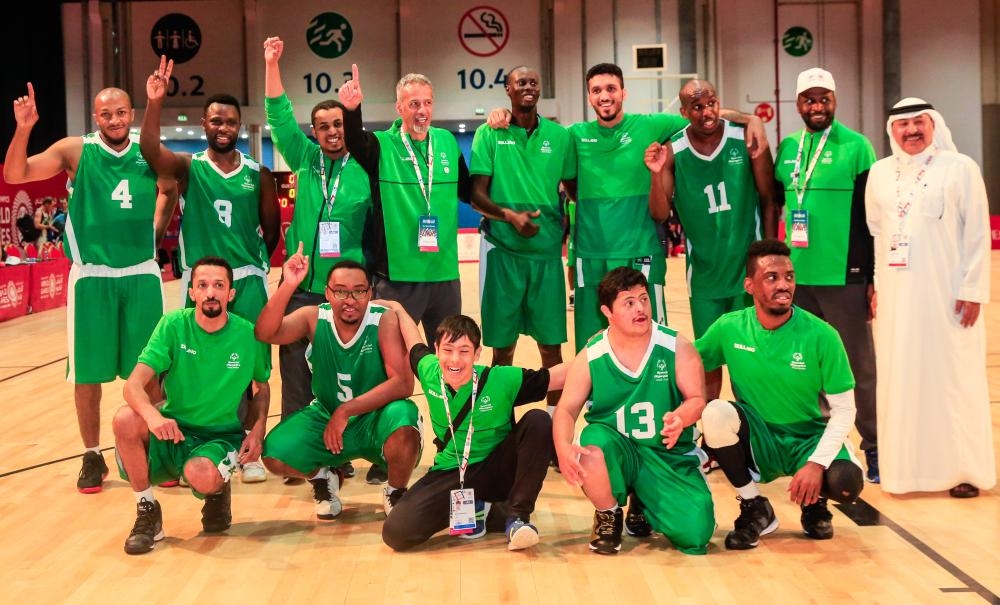 Saudi basketball team 