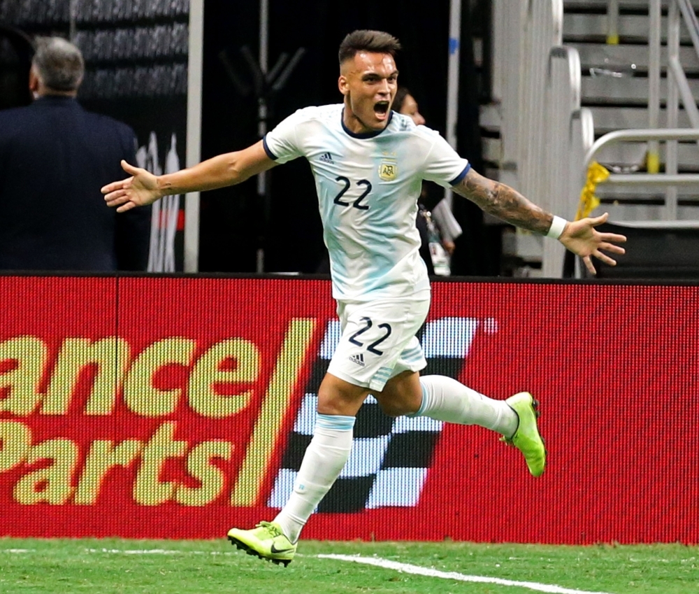 Image result for Martinez scores hat-trick as Argentina hammer Mexico 4-0