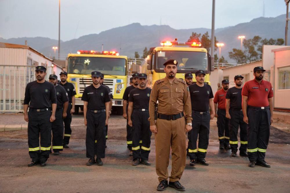 Civil Defense teams on full alert at Muzdalifah