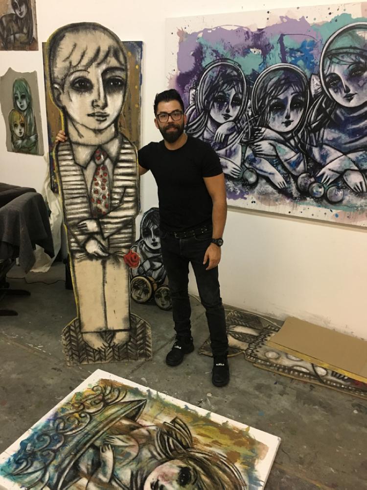 Artist in Focus: Syrian painter Mohannad Orabi