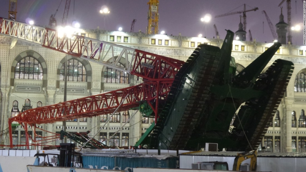 No blood money for Makkah crane crash victims