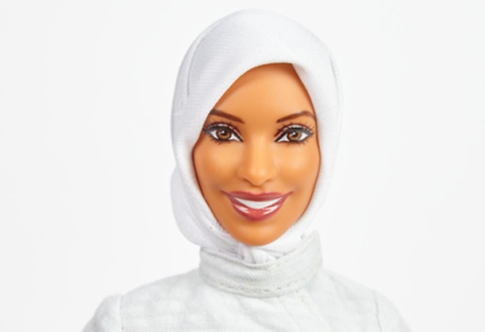 Barbie makes doll of hijab-wearing Olympian Ibtihaj Muhammad