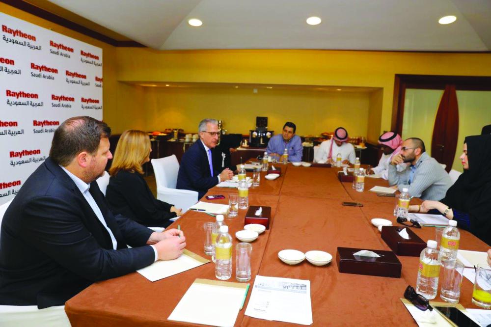 Raytheon to train, hire Saudis in
all facets of company operations
