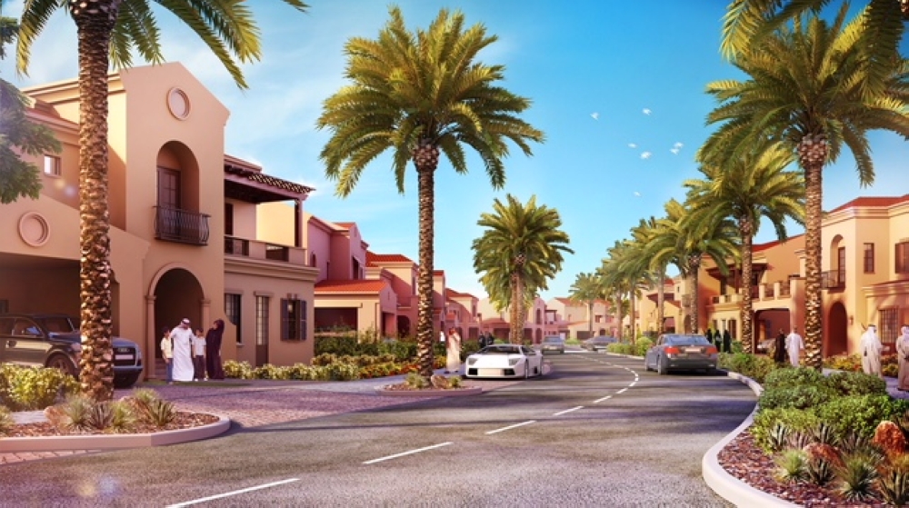Rendition of Golf Community street 