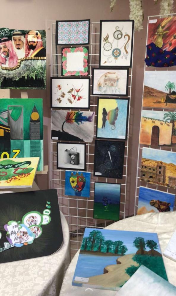 300 art works put on display during Makkah school exhibition