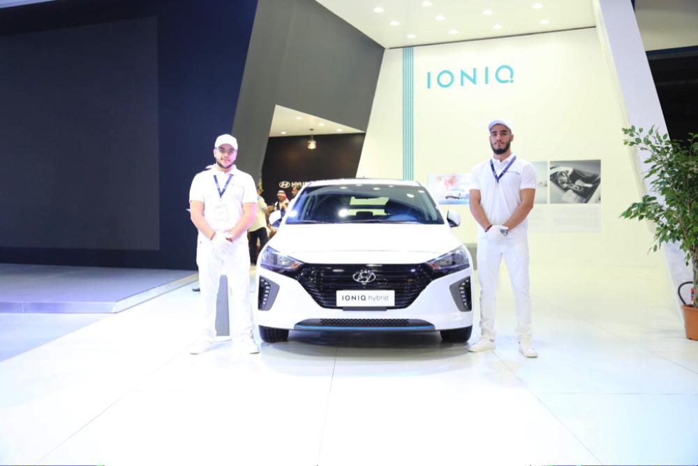 IONIQ hybrid unveiled for  first time in Saudi Arabia