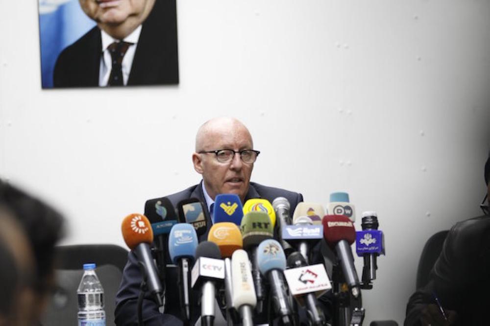 United Nations Humanitarian Coordinator in Yemen Jamie McGoldrick.
