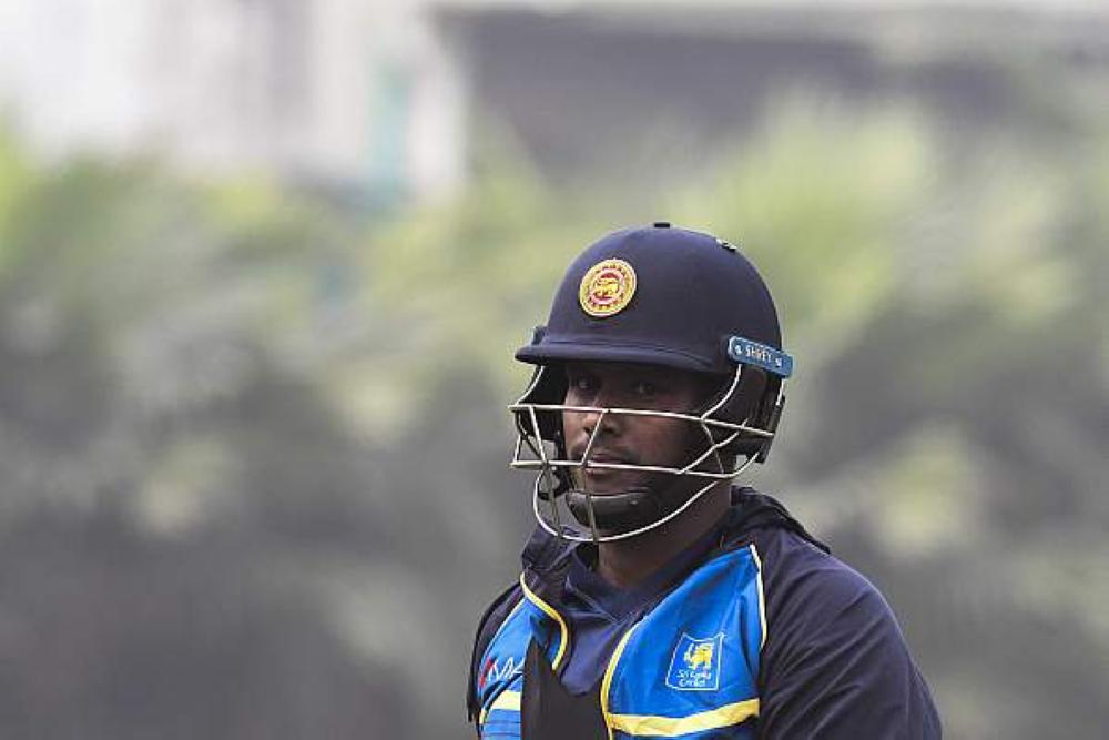 Mathews picked up a hamstring injury in the clash against Zimbabwe. — AFP