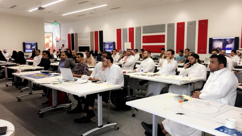 Participants in the MITEF Saudi Arabia Startup competition