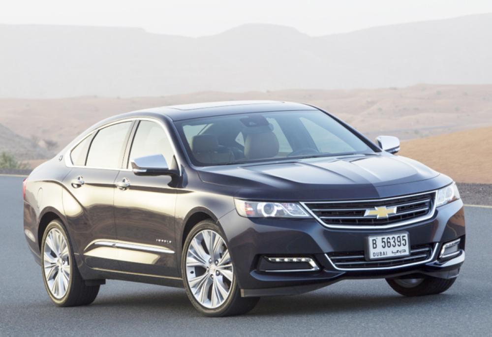 Chevrolet impala 2018 hits saudi road