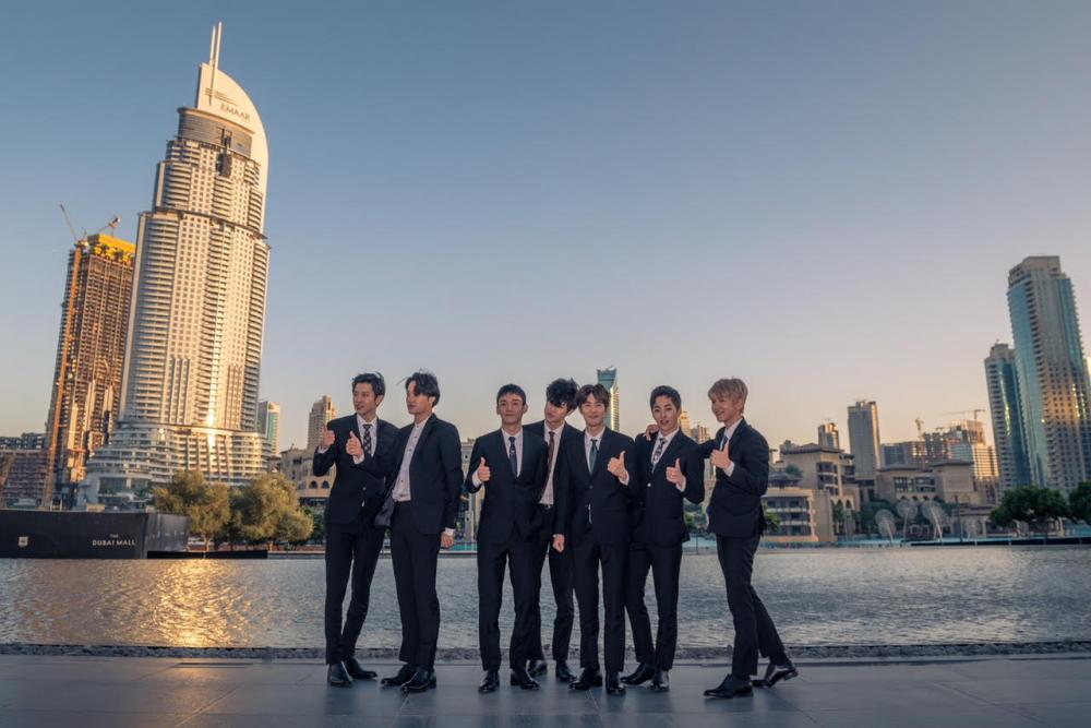 ‘We are delighted to be in the Middle East,’ says Korean Supergroup EXO