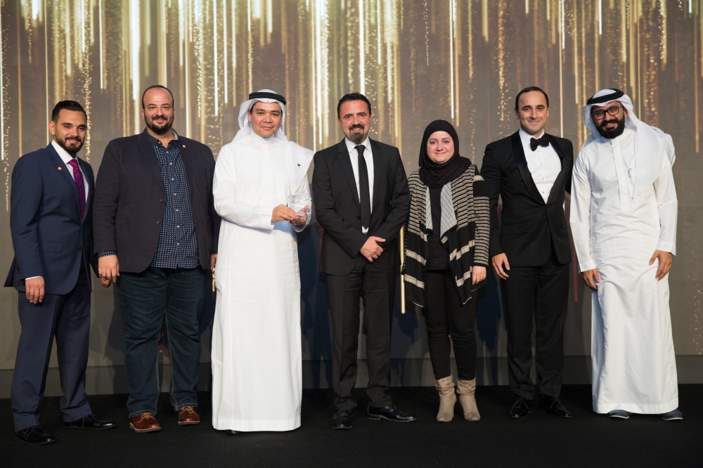 Community Jameel officials at the MEPRA Awards event at the JW Marriot Marquis Hotel  in Dubai. — Courtesy photo