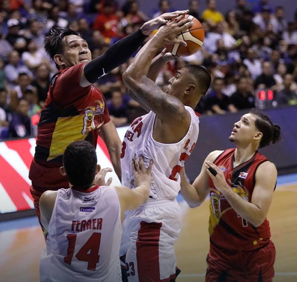 Ginebra rises from 16-point deficit to inflict first loss on SMB