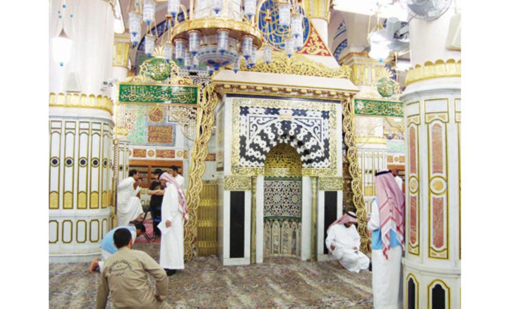 The shifting of the Prophet's Mihrab reduces the time taken by an individual to visit the Prophet’s grave and pay him homage from 15 minutes to 20 seconds. — Courtesy photo