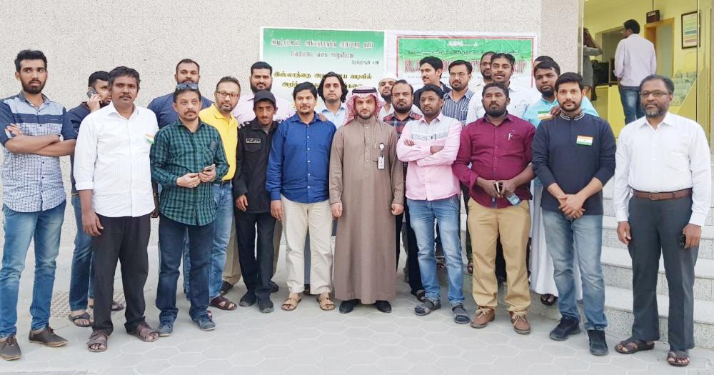 Riyadh TNTJ holds blood donation campaign