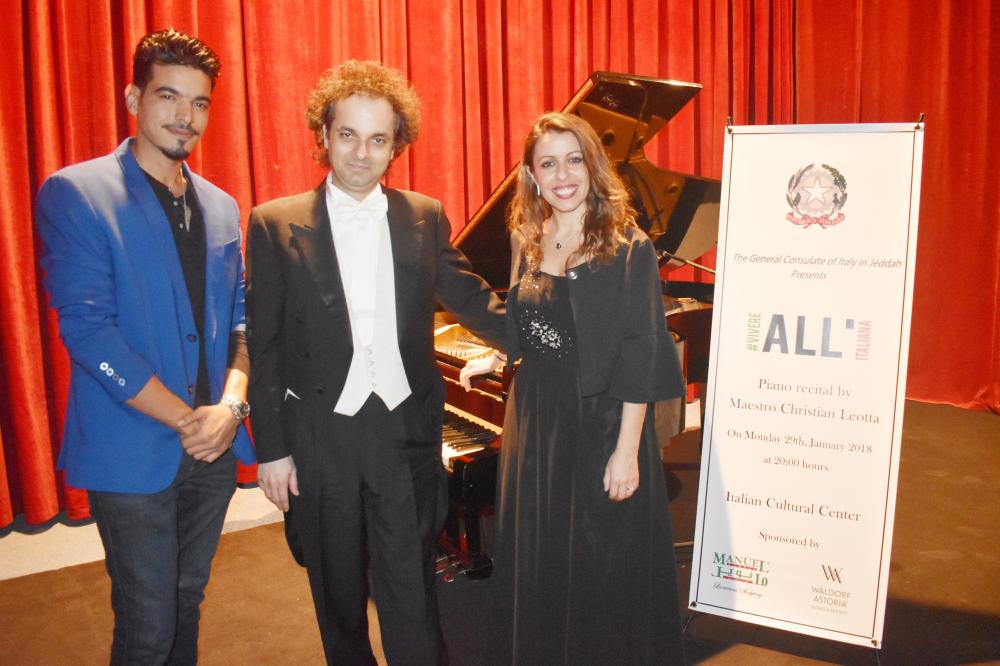 Italian mission organizes superb musical evening