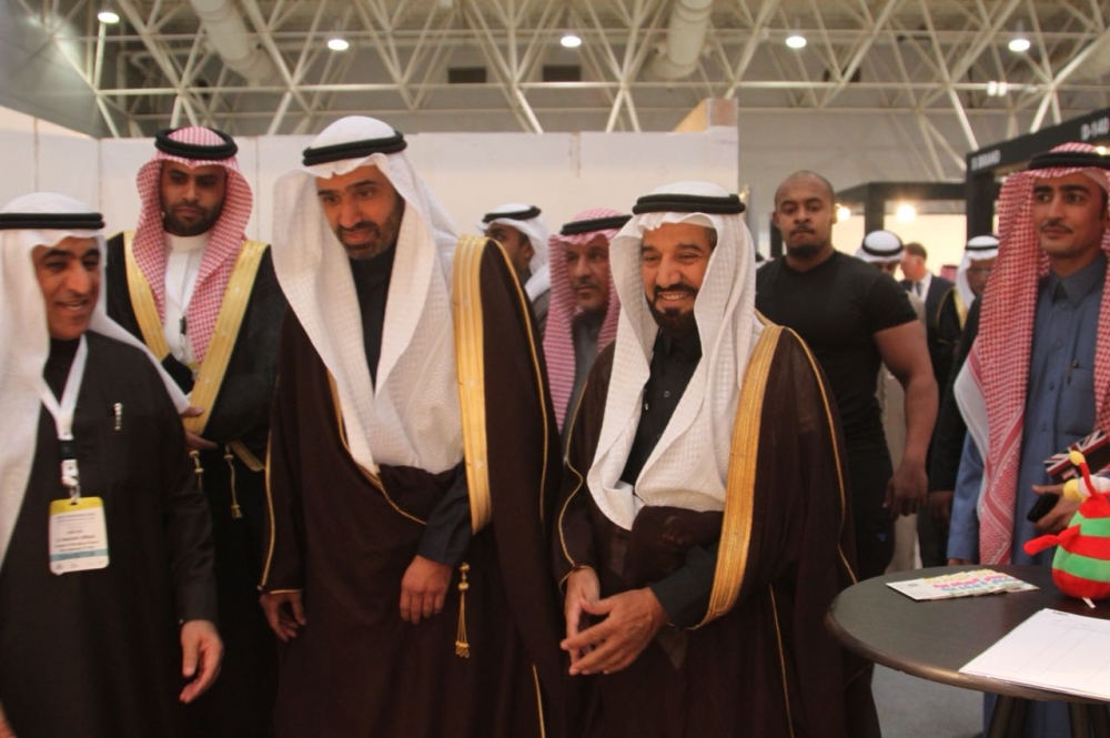 Eng. Ahmed bin Sulaiman Al Rajhi, President of the Riyadh Chamber, inaugurates the 'Saudi International Exhibition for Franchise'  at the Riyadh International Conventions and Exhibitions center