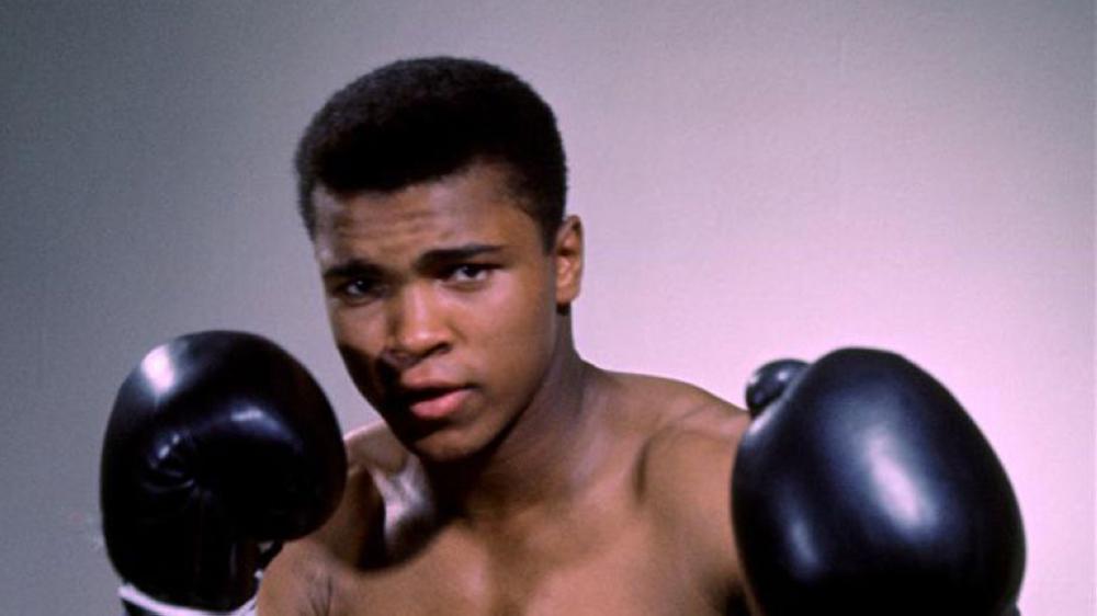 Muhammad Ali, seen in this file photo, during his heydays. 