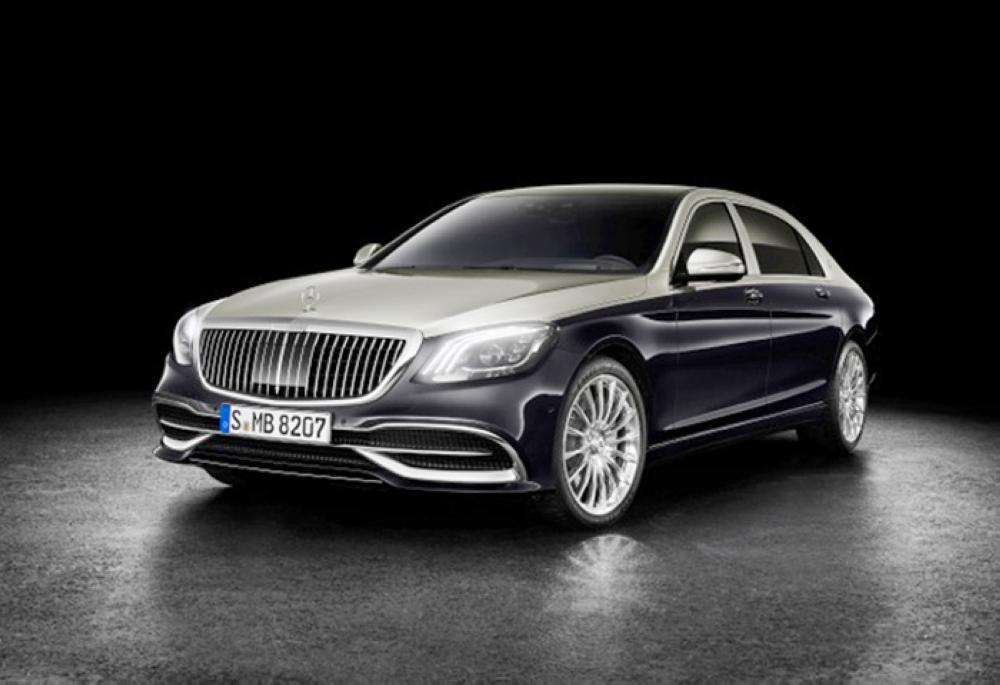 Mercedes-Maybach two-tone exterior
