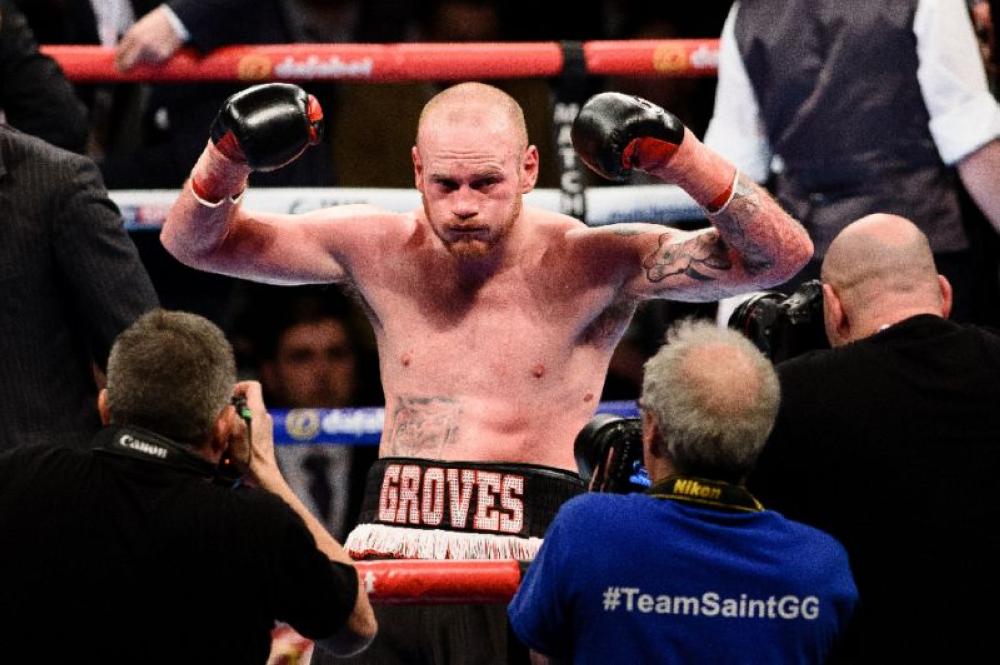 George Groves has a shoulder injury and his pace in the WBSS final is in doubt. — AFP
