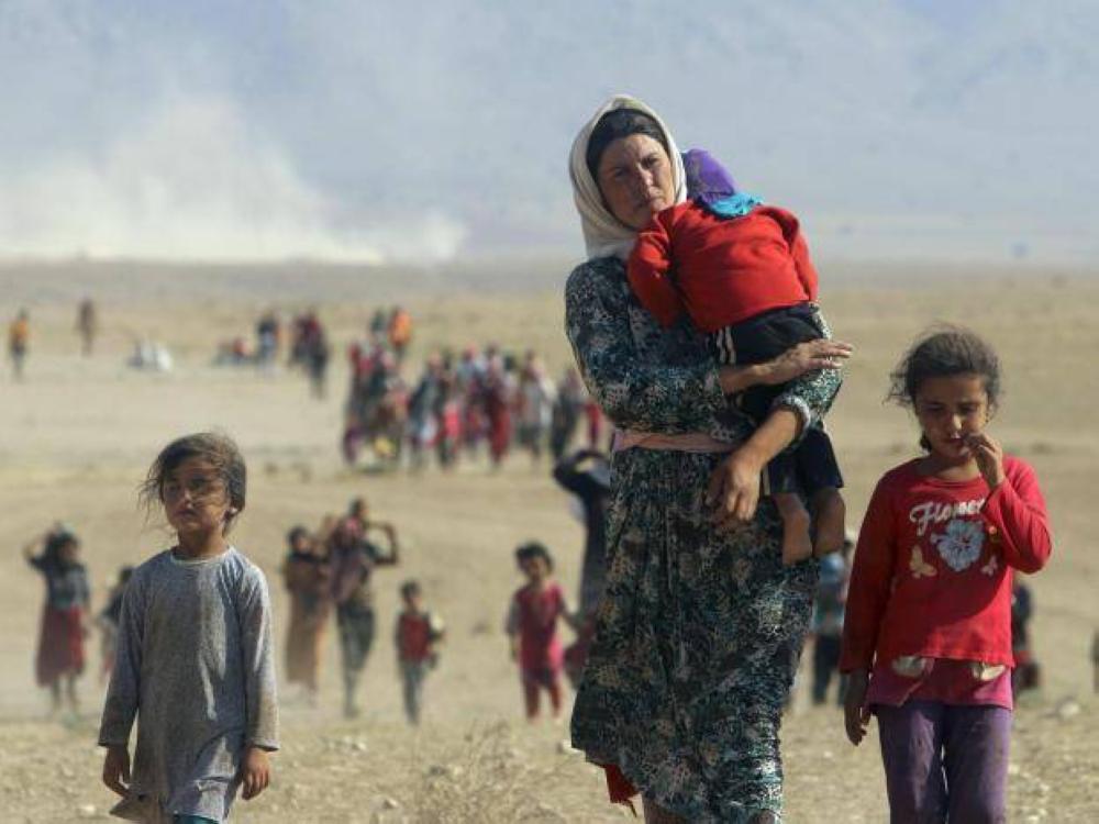 Of the world's 1.5 million Yazidis, the largest community was in Iraq where it comprised some 550,000 people before being scattered by the IS offensive. Around 100,000 have fled the country while 360,000 have been displaced and live in Iraqi Kurdistan or across the border in Syria. — File photo