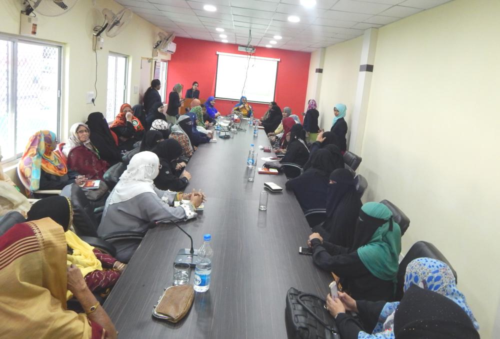 Large number of prominent ladies gathered at the headquarters of KTT for the formation of ‘Ladies-Wing’ – Courtesy photo  