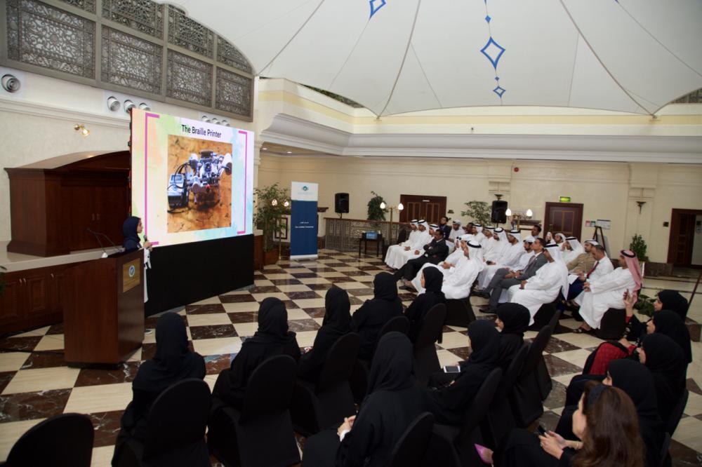 ADFD hosts youngest Emirati inventor