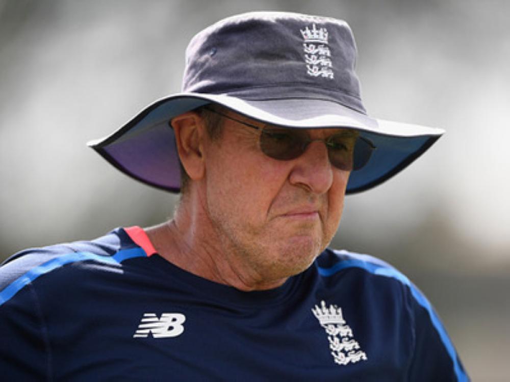 England coach Trevor Bayliss, seen in this file photo, has urged the England and Wales Cricket Board (ECB) to consider hiring a specialist coach for their Twenty20 team.