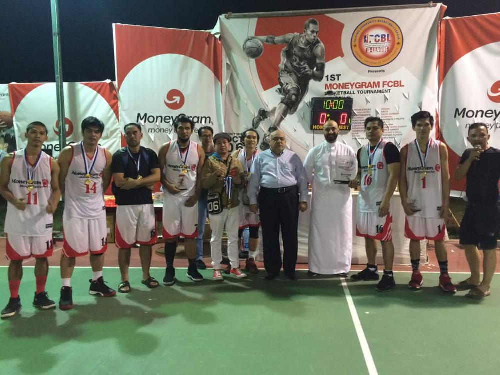 Reinforced Division B champion MoneyGram with Mohamed Bayoumi and Ahmad Khasawneh