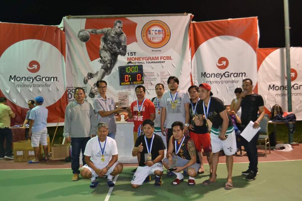 Reinforced Division B champion MoneyGram with Mohamed Bayoumi and Ahmad Khasawneh