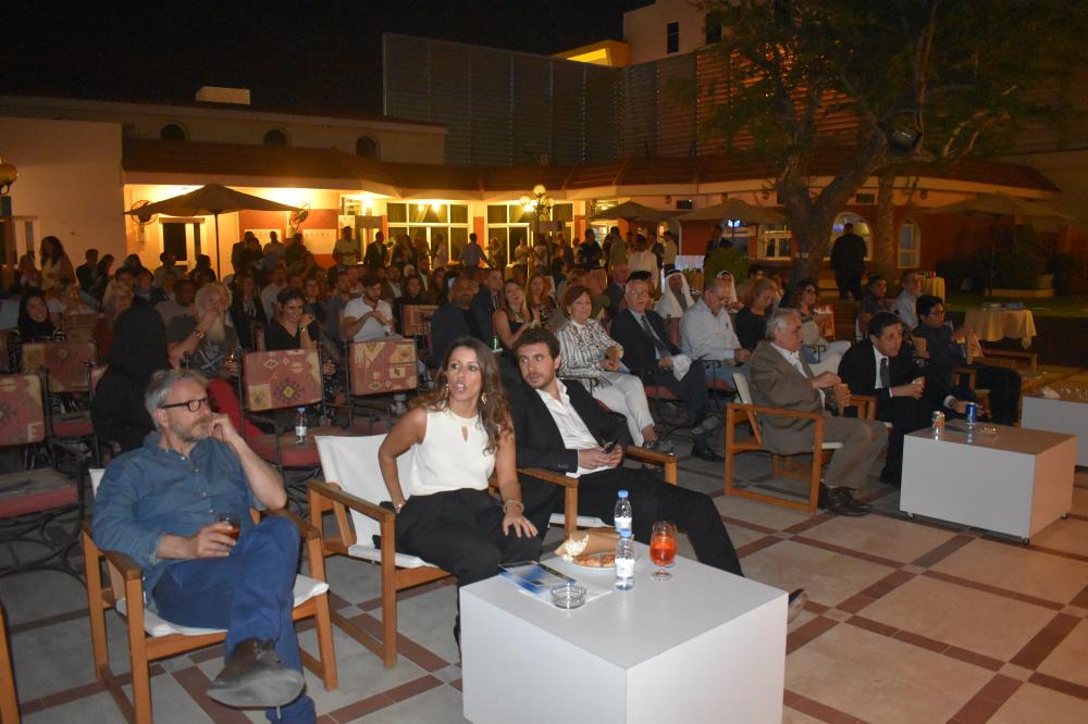 A humanitarian cinematic evening 
at Italian mission