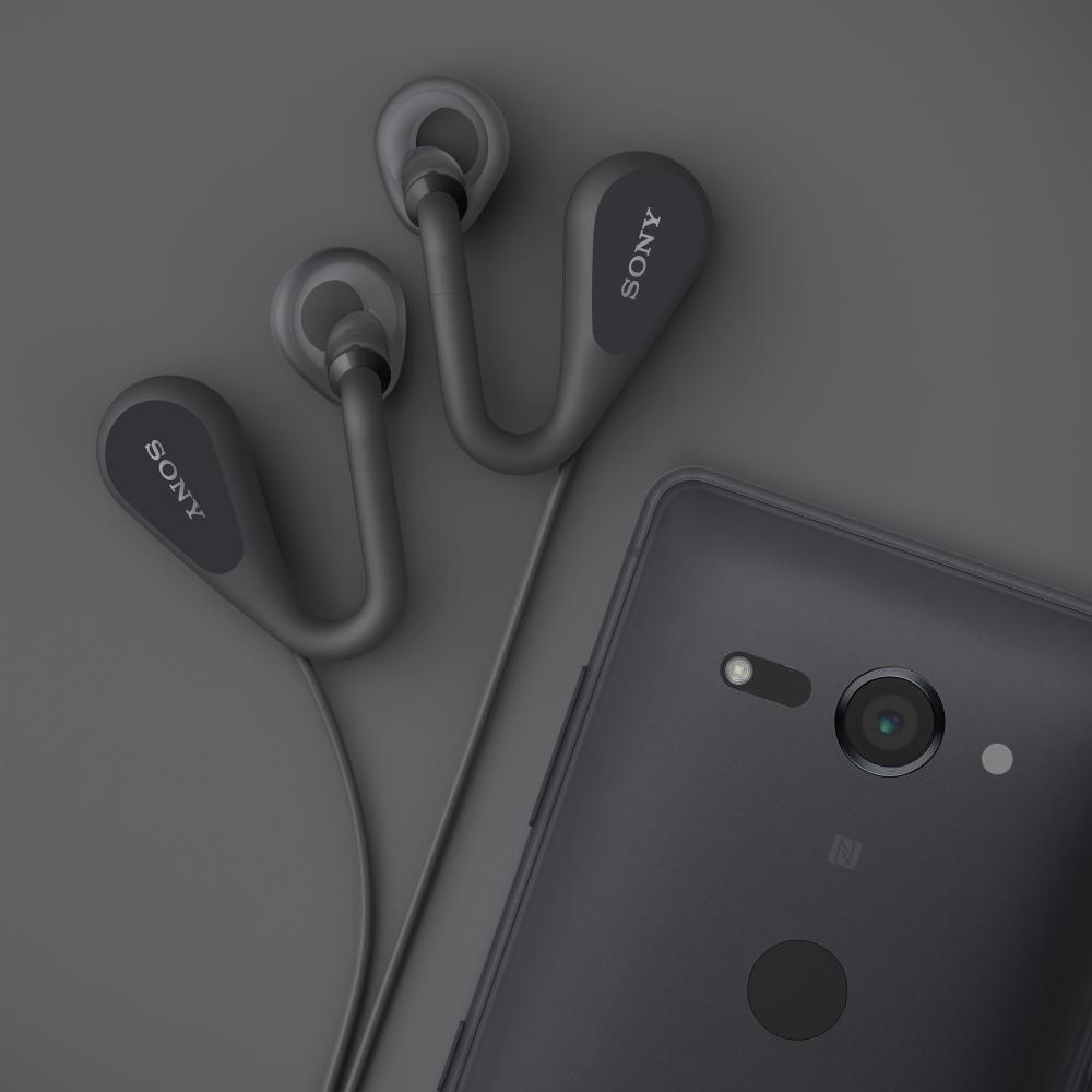 Open-ear stereo headset 