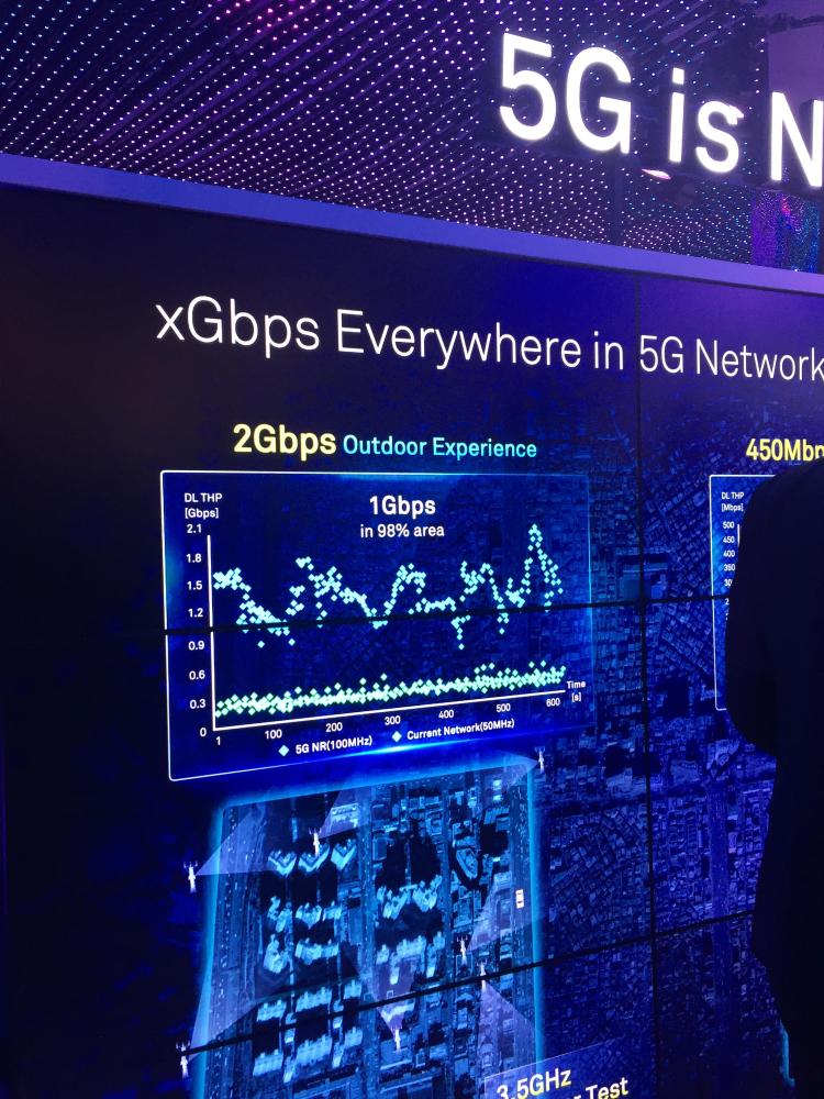 Huawei  launches first 5G chipset 
during the Mobile World Congress