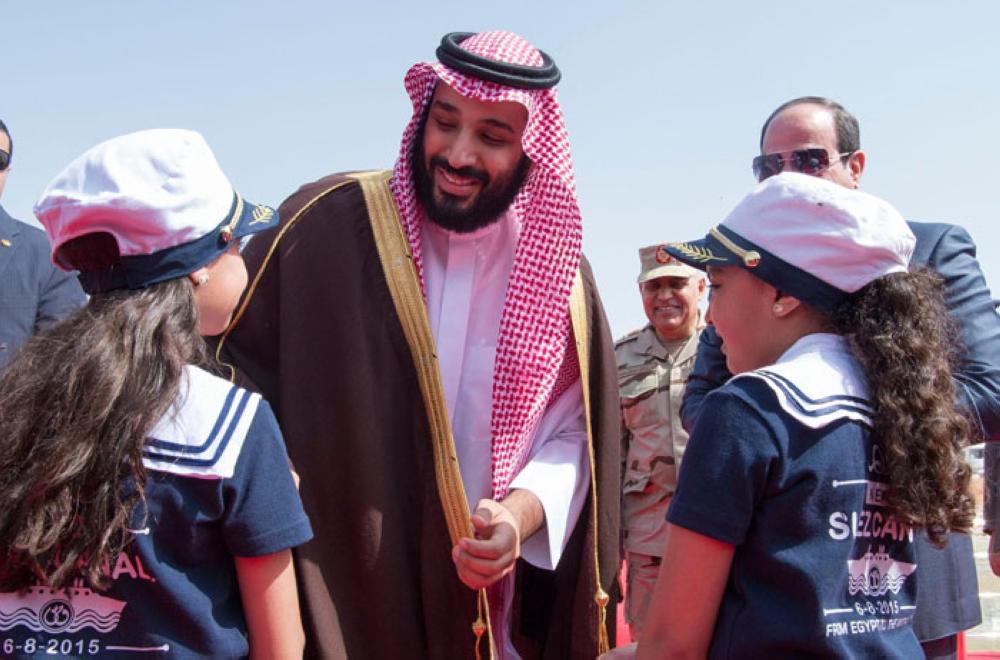 

Crown Prince Muhammad Bin Salman, deputy premier and minister of defense, and Egyptian President Abdel Fattah El-Sisi visit Suez Canal Economic Zone and the new Ismailia city on Monday. — SPA