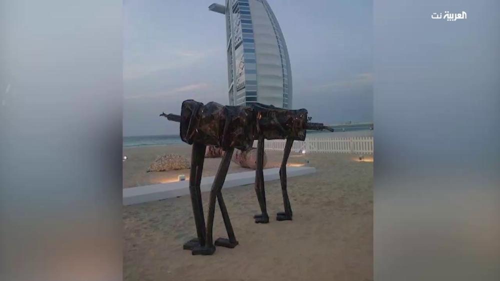 Saudi artist transforms scrap metal into beautiful sculptures