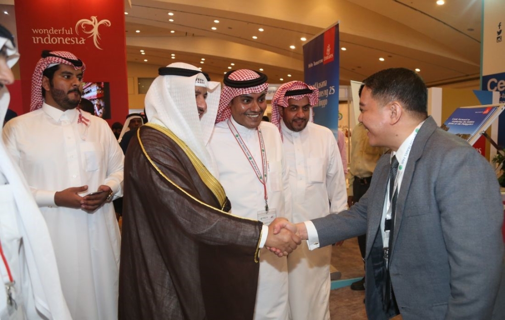 File photo shows scene from the Riyadh Travel Fair 2017 edition. — Courtesy photo