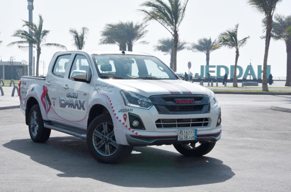 Isuzu D-Max wins the long
distance driving challenge