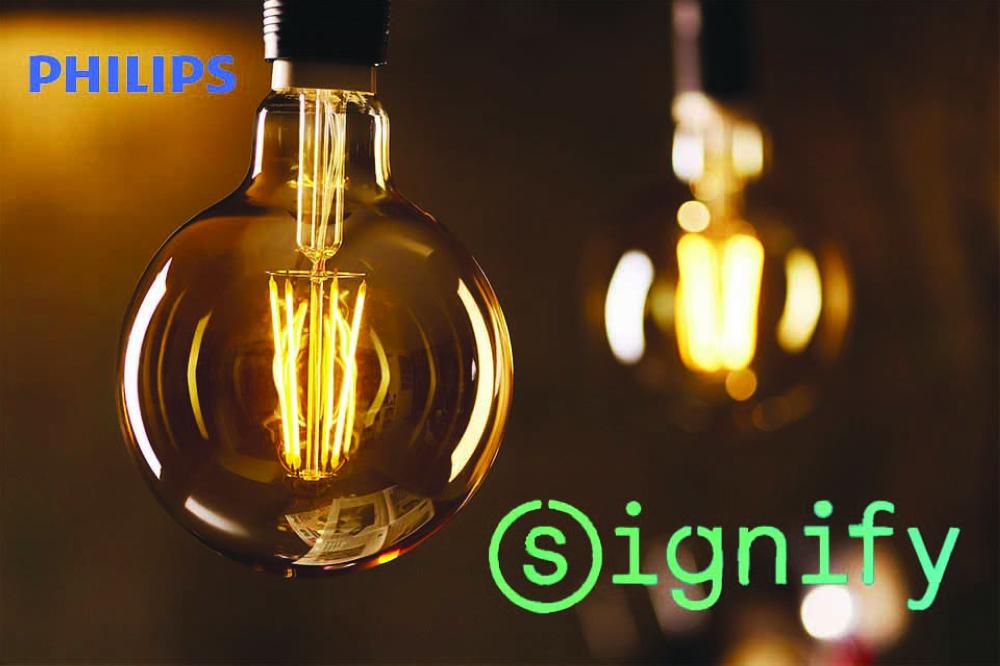 Philips Lighting to change company name to Signify