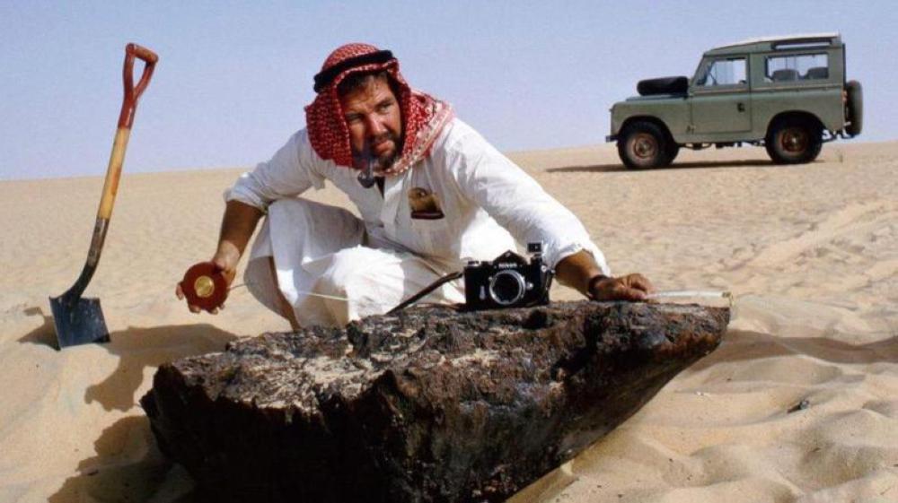 National geographic team in Saudi Arabia.