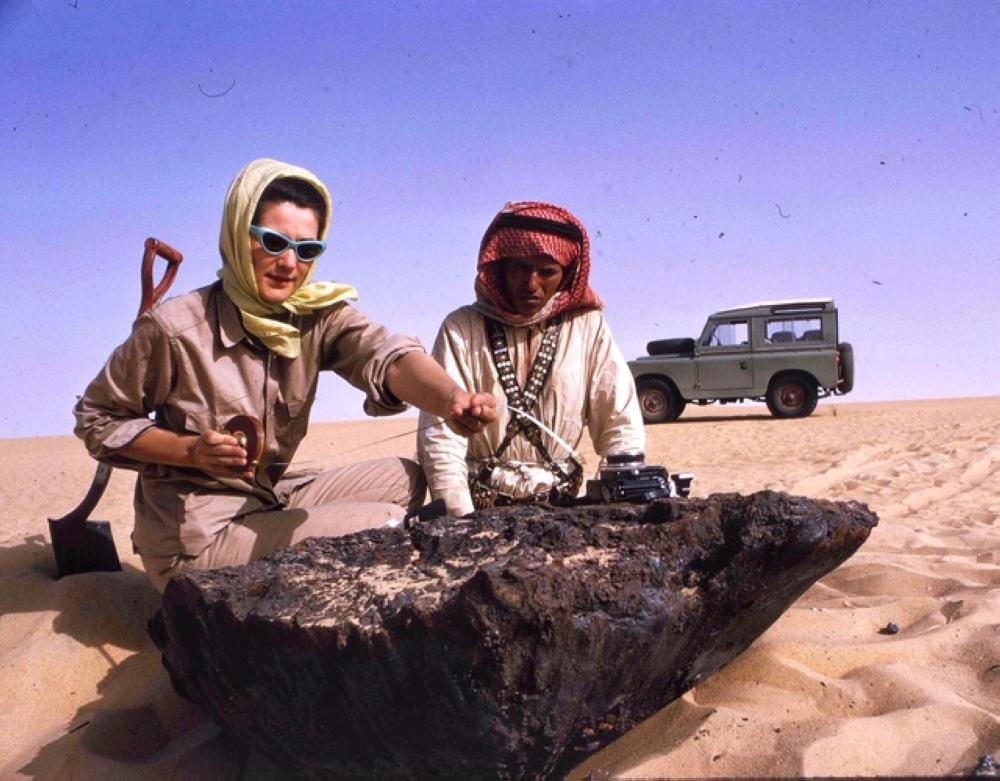 National geographic team in Saudi Arabia.