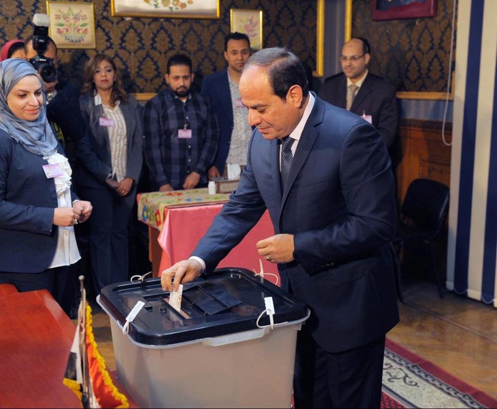 First day of Egyptian Presidential Elections 2018