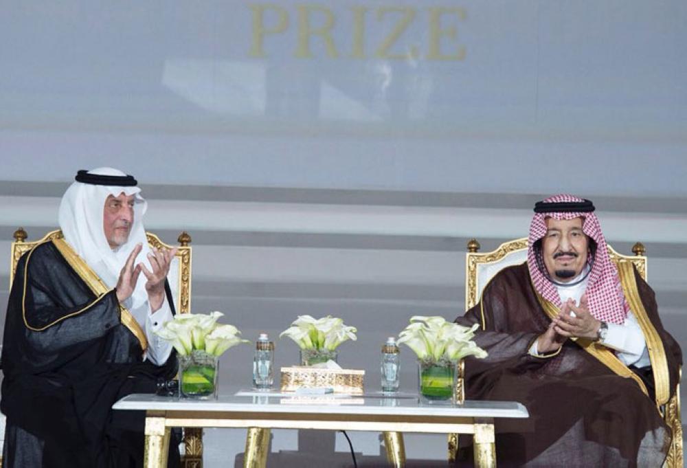 King Salman honors winners of King Faisal Prize