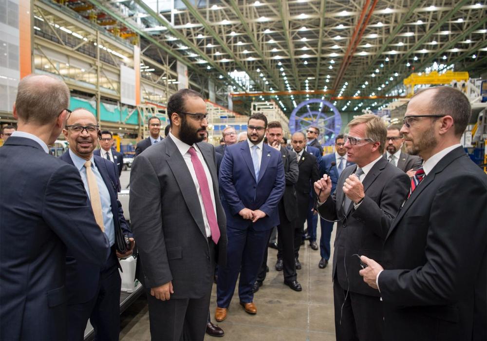 Saudi Crown Prince oversees agreement to localize military manufacturing