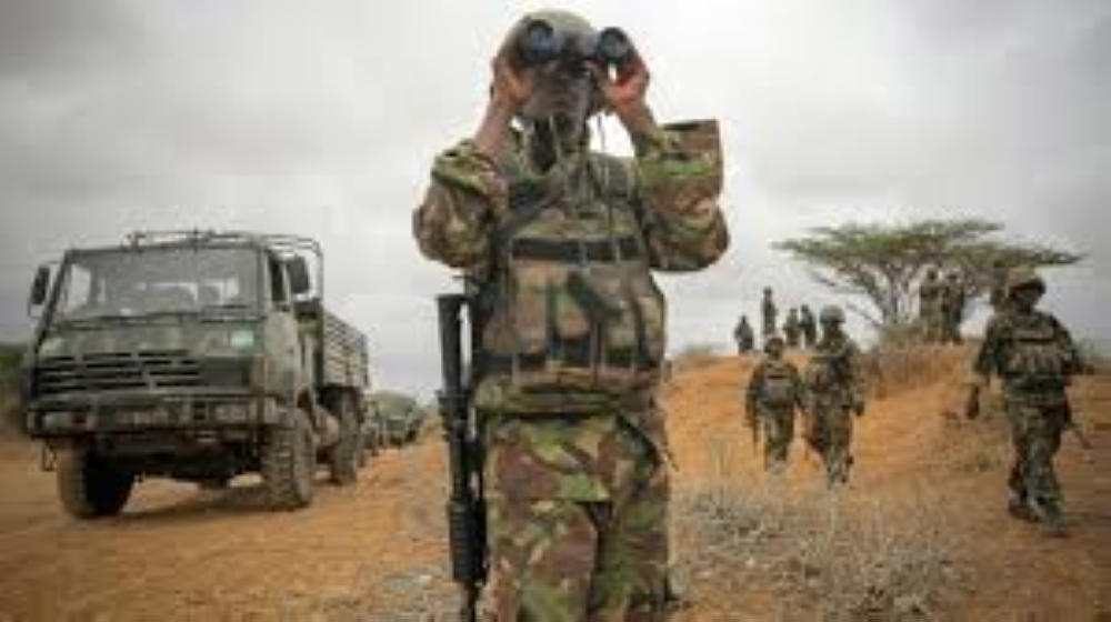 Kenyan troops are fighting alongside Somali forces as part of an African Union mission to drive out insurgents. — AFP
