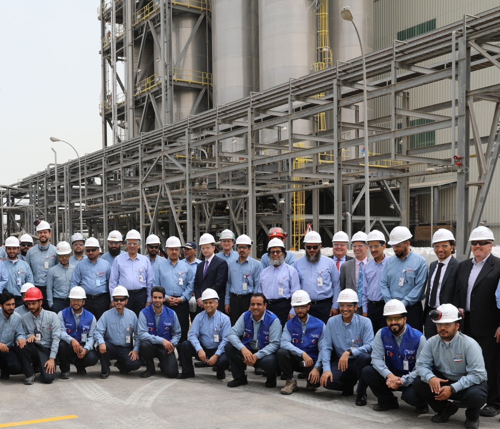 SABIC opens first pom plant