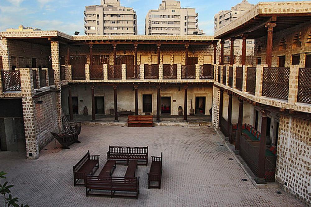 Recognized as an architectural masterpiece for its time, Bait Al Naboodah was one of the largest houses in the Heart of Sharjah located near the Fort of Sharjah and close to the port and the major markets. — File photo