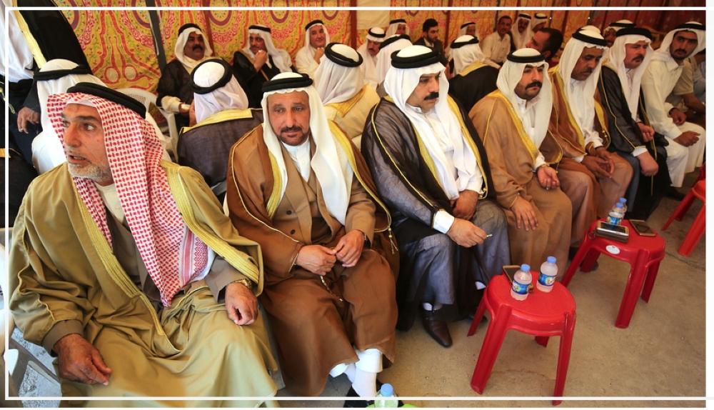 Tribal leaders gather for a meeting, Mosul. — Courtesy photo