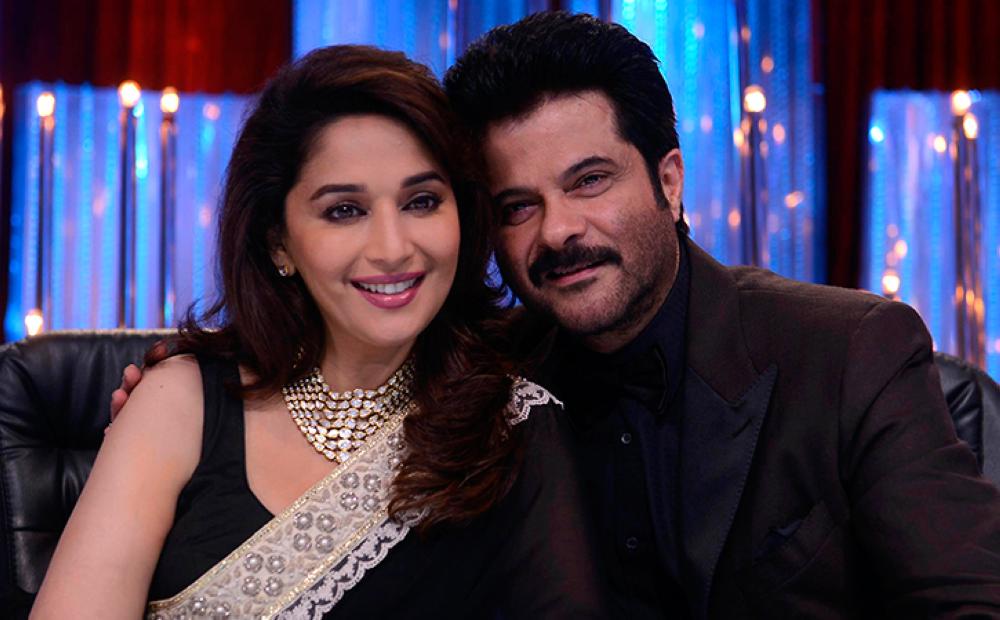 Madhuri Dixit and Anil Kapoor