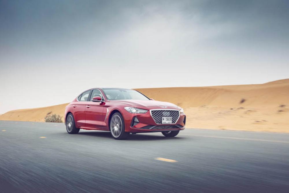 Genesis G70 luxury sedan arrives