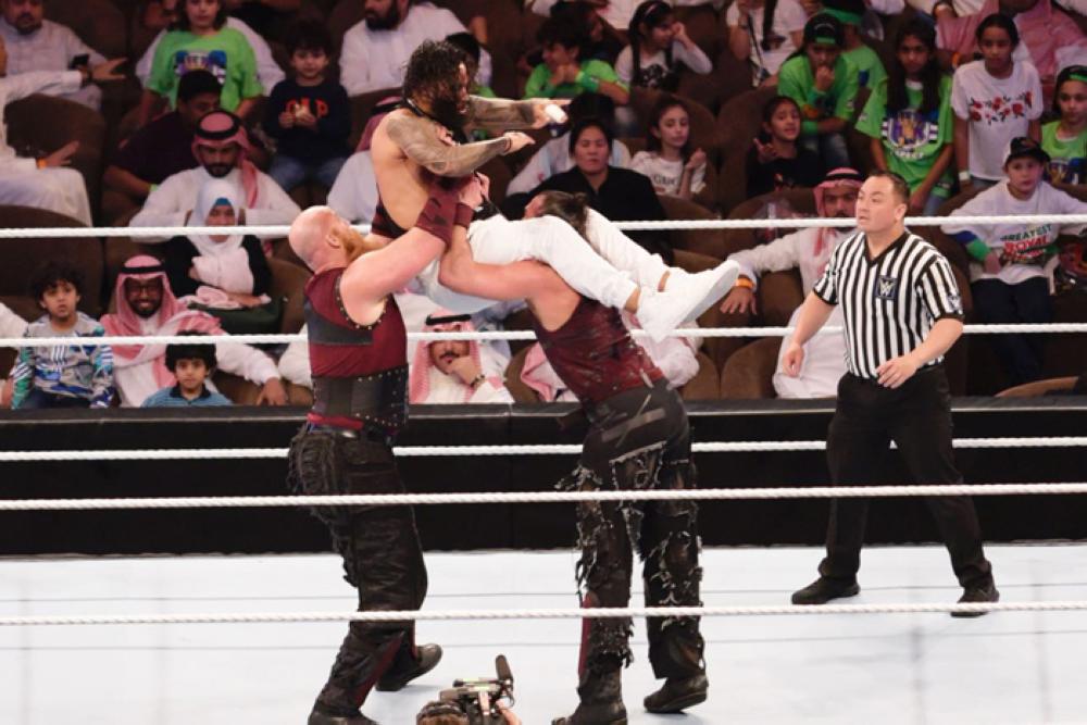 WWE Superstars put on a show to remember for Saudi spectators
